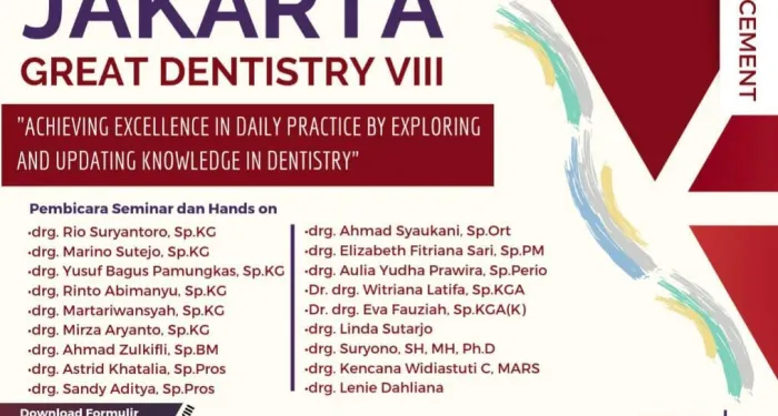 Jakarta Great Dentistry VIII 2020