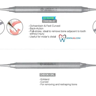 Periodontal Surgery Periodontal Chisel 2 chc36_37_chs13k_13kl