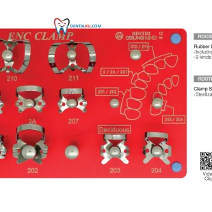 Rubber Dam Instrument  Rubber Dam Clamp 2 clamp_stand_a