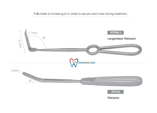 Lip Wider - Retractor Langenback Retractor 2 langenback_isinya