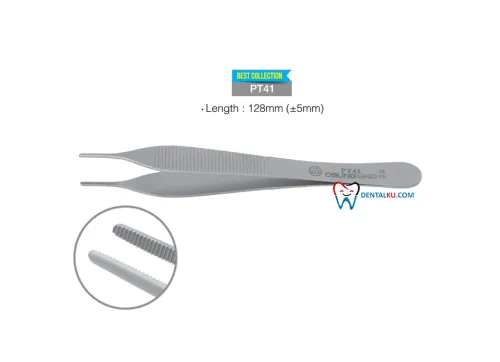 Bone Rongeurs - Nippers - Bone Files - Mallets - Tissue Plier Tissue Plier (Anatomic) 2 pinset_isinya_part_1