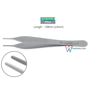 Bone Rongeurs - Nippers - Bone Files - Mallets - Tissue Plier Tissue Plier (Anatomic) 2 pinset_isinya_part_1