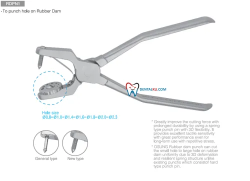 Rubber Dam Instrument  Rubber Dam Punch 2 rdpn__punch