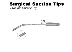 Preparation For Surgery Surgical Suction Tips Titanium