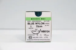 Suture Non Absorbable Blue NylonPolyamide 1 Non Absorbable