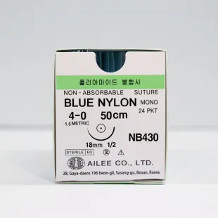 Suture Non Absorbable Blue Nylon/Polyamide 4.0 (Non Absorbable) 1 ~blog/2022/11/10/nb430