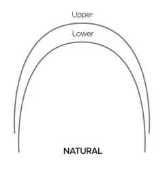 Round Type Super Elastic NITI Archwire - Natural Round