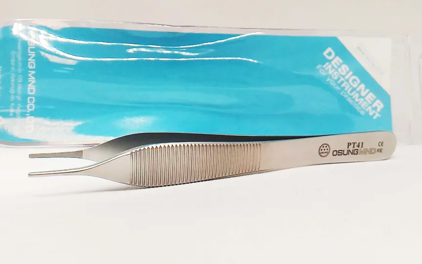 Bone Rongeurs - Nippers - Bone Files - Mallets - Tissue Plier Tissue Plier (Anatomic) 4 ~blog/2025/3/19/pt41