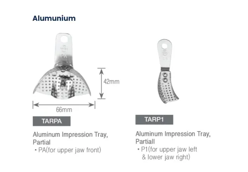 Impression Tray  Impression Tray Partial<br>(Aluminium) 1 ~blog/2025/3/21/alumunium_tray